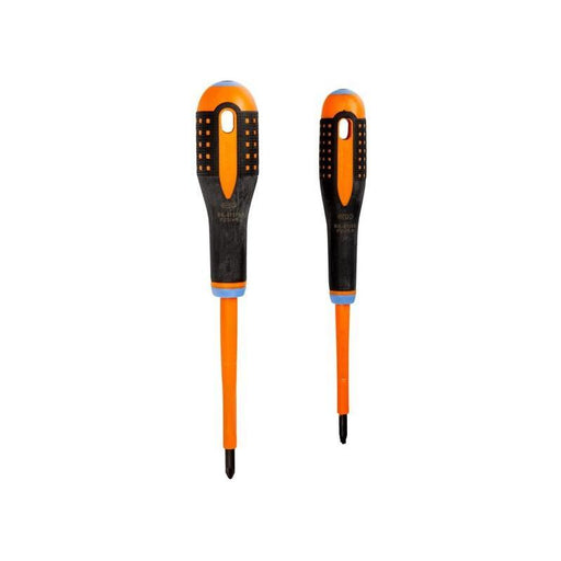 Bahco BE-9890S ERGO™ VDE Insulated Screwdriver Set, 2 Piece Bahco - Town Tools
