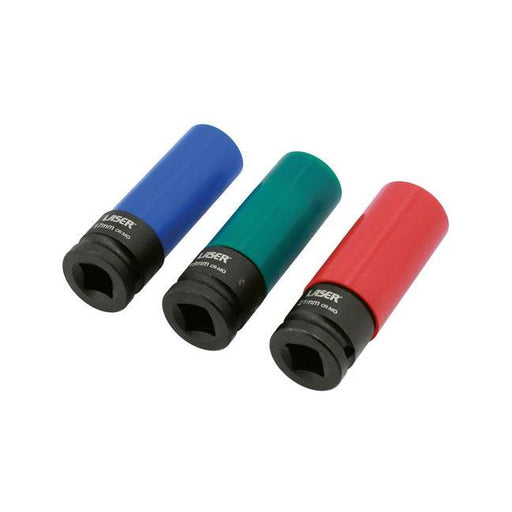 Laser Wheel Nut Set 1/2"D 3pc 3039 Laser - Town Tools 