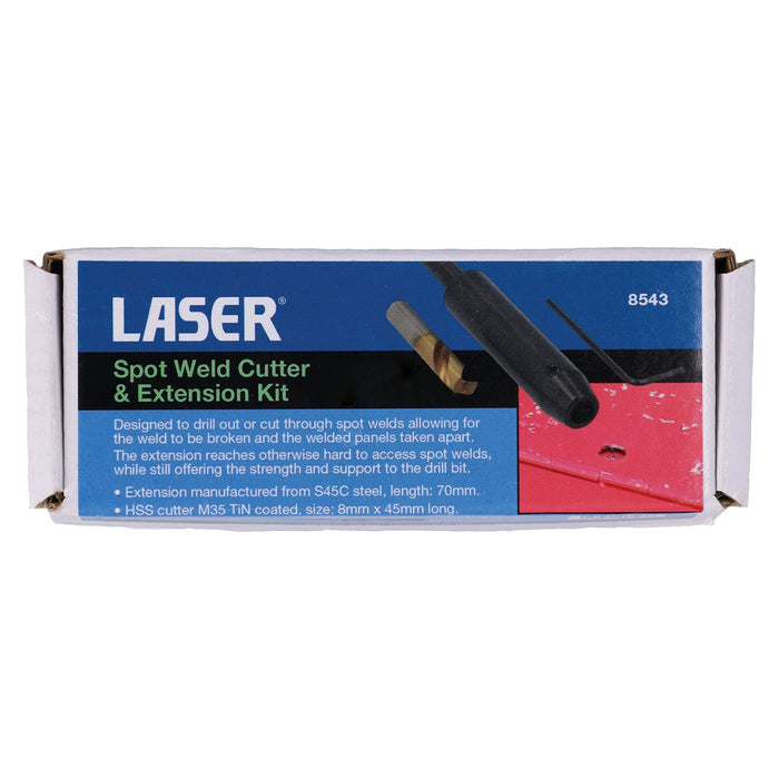 Laser Spot Weld Cutter & Extension Kit 8543
