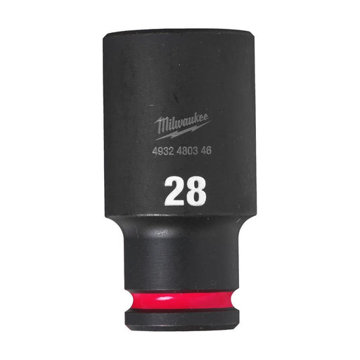 Milwaukee Hex Socket Shw 1/2 Deep 28Mm-1Pc 4932480346 Milwaukee - Town Tools 