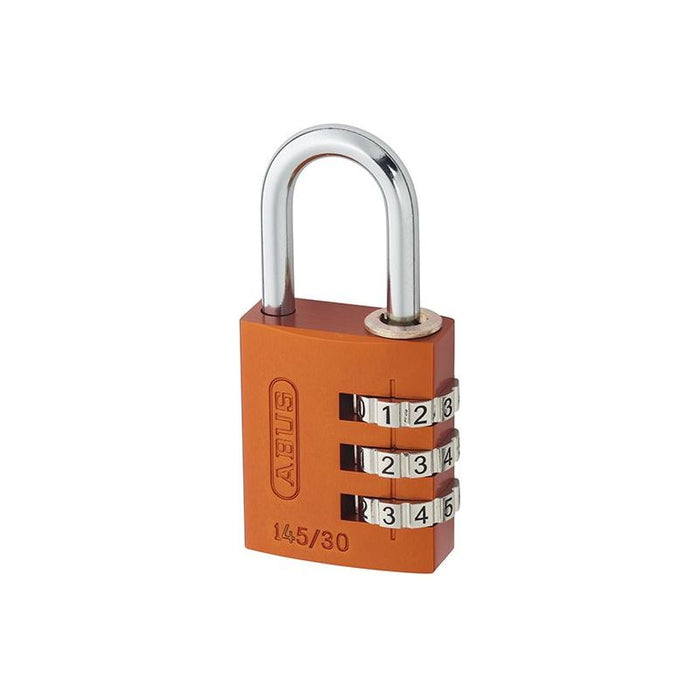 Abus Mechanical 145/40 40mm Aluminium Combination Padlock Random Colour 49865 ABUS Mechanical - Town Tools