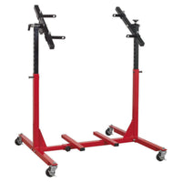 Sealey Engine Rebuild Stand Multi-Cylinder 75kg Capacity MES02
