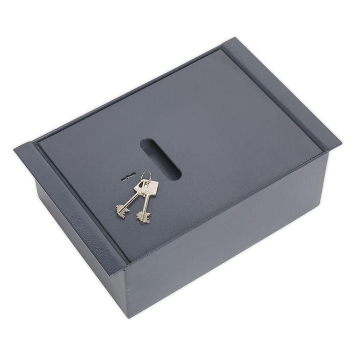 Sealey Key Lock Floor Safe 260 x 400 x 140mm SKFS01 Sealey - Town Tools 
