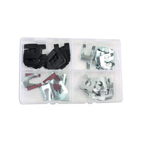 Connect Assorted Brake Hose Clips 35 - 40mm 40pc 34155