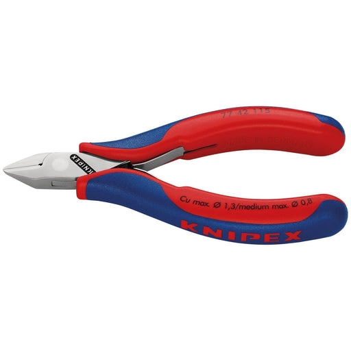 Draper Knipex 77 42 115 Full Flush Electronics Diagonal Cutting Nipper, 115mm Draper - Town Tools 