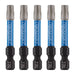 Draper Expert TX-STAR Impact Screwdriver Bits, T30 x 50mm, 1/4" Hex (Pack of 5) Draper - Town Tools 