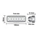 Maypole 5069 10-30v 6x3W SLIMLINE FLOOD LED Spot LAMP Floodlight Waterproof Maypole - Town Tools 