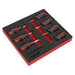 Sealey Premier Premier GripMAX Stubby Screwdriver Set 17pc AK4371 Sealey Premier - Town Tools 
