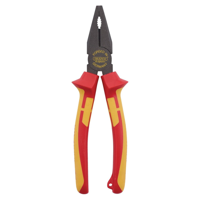 Draper XP1000 VDE Combination Pliers, 200mm, Tethered 99063 Draper - Town Tools 