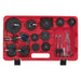 Sealey Brake & Clutch Bleeder Cap Set VS0204B Sealey - Town Tools 