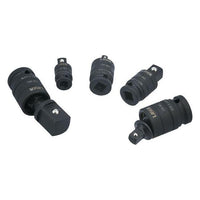 Laser Impact Universal Joint Step Up/Down Adaptor Set 5pc 7816