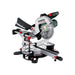 Metabo KGS 18 LTX BL 254 Brushless Mitre Saw 18V 1 x 4.0Ah Li-ion Metabo - Town Tools