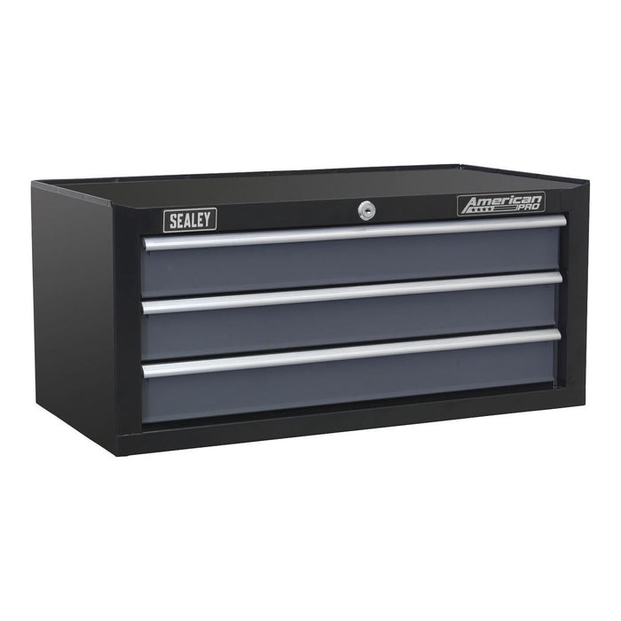 Sealey Tool Chest Combination 16 Drawer with Ball-Bearing Slides Black/Grey Sealey - Town Tools 