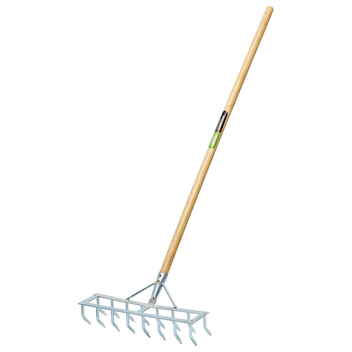 Draper Long Handled Steel Harrow Rake and Scarifier Draper - Town Tools