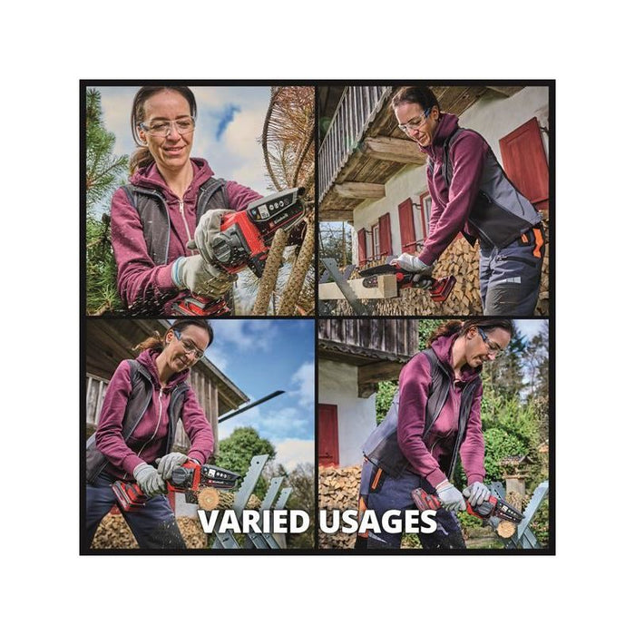 Einhell GE-PS 18/15 Li BL-Solo Power X-Change Pruning Chain Saw 18V Bare Unit Einhell - Town Tools