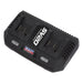 Sealey Dual Battery Charger 20V SV20 Series Lithium-ion CP20VMC2 Sealey - Town Tools 