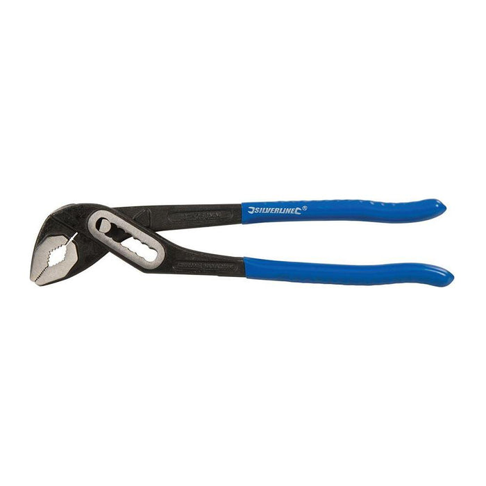 Silverline Slim Jaw Waterpump Pliers Length 250mm - Jaw 40mm Silverline - Town Tools 