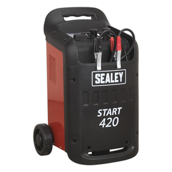 Sealey Starter/Charger 420/60Amp 12/24V 230V START420 Sealey - Town Tools 