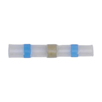 Sealey Heat Shrink Butt Connector Solder Terminal 16-14 AWG Blue Pack of 25