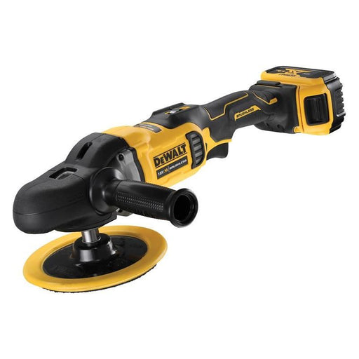 Dewalt Power Tools DCM849P2 XR Brushless Rotary Polisher 180mm 18V 2 x 5.0Ah Li-ion DeWALT Power Tools - Town Tools