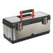 Sealey Stainless Steel Toolbox 505mm with Tote Tray AP505S Sealey - Town Tools 