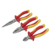 Sealey Pliers Set 3pc VDE Approved AK83452 Sealey - Town Tools 