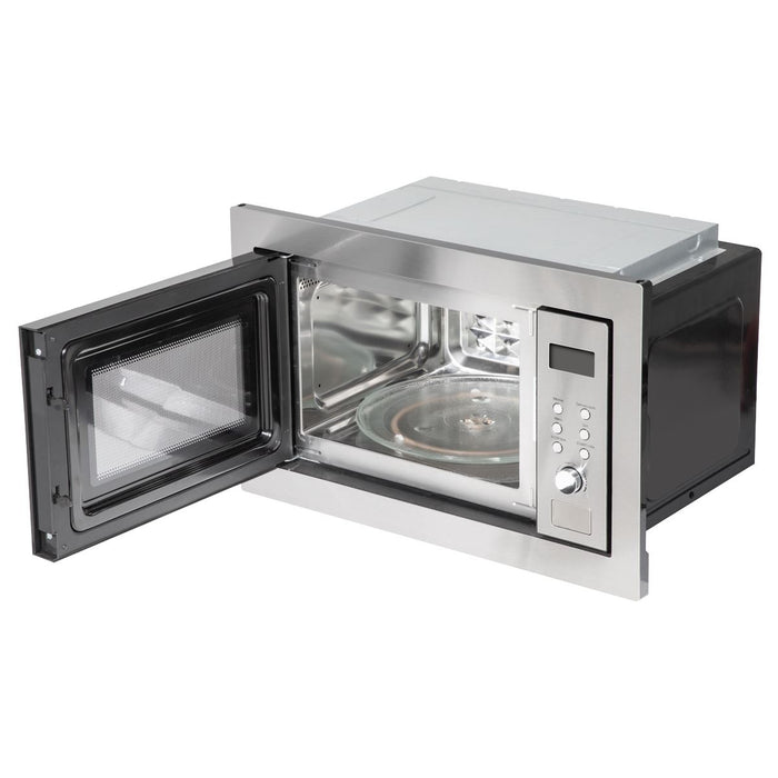 Baridi Integrated Microwave Oven with Grill 25L Capacity 900W - Stainless Steel Baridi - Town Tools 