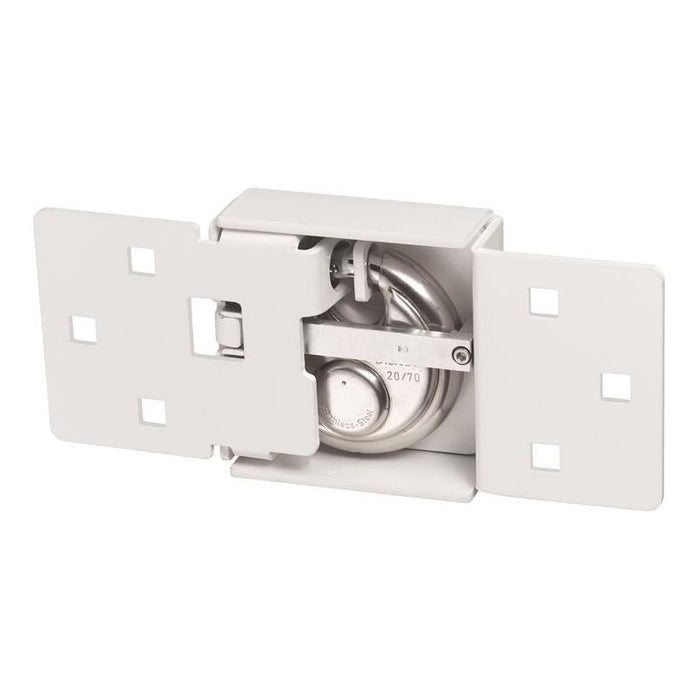 Abus Mechanical 141/200 Diskus® Integral Van Lock White & 26/70mm Diskus® Padlock Twin Pack ABUS Mechanical - Town Tools