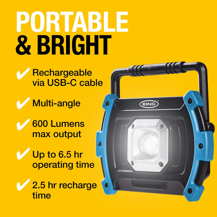 Ring RWL600 Rechargeable floodlight