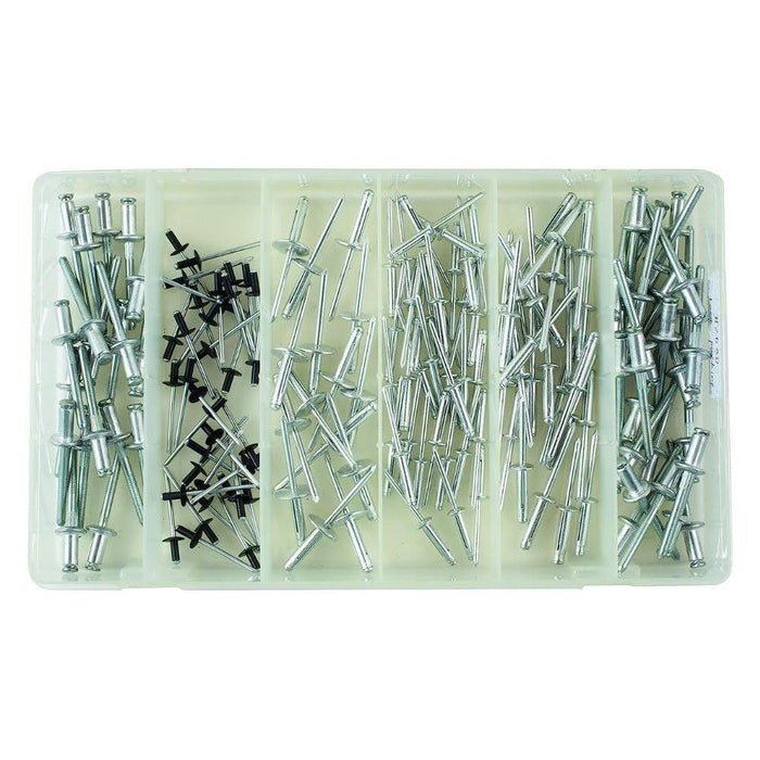 Connect Assorted Metal Trim Rivets 150pc 35996 Tool Connection - Town Tools 