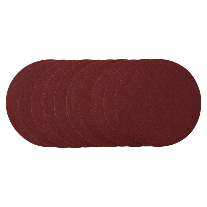 Draper Sanding Discs, 230mm, 80 Grit (Pack of 10) 10370