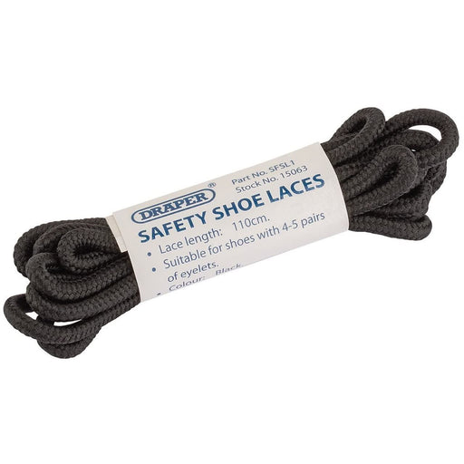 Draper Spare Laces for LWST and COMSS Safety Boots 15063 Draper - Town Tools 