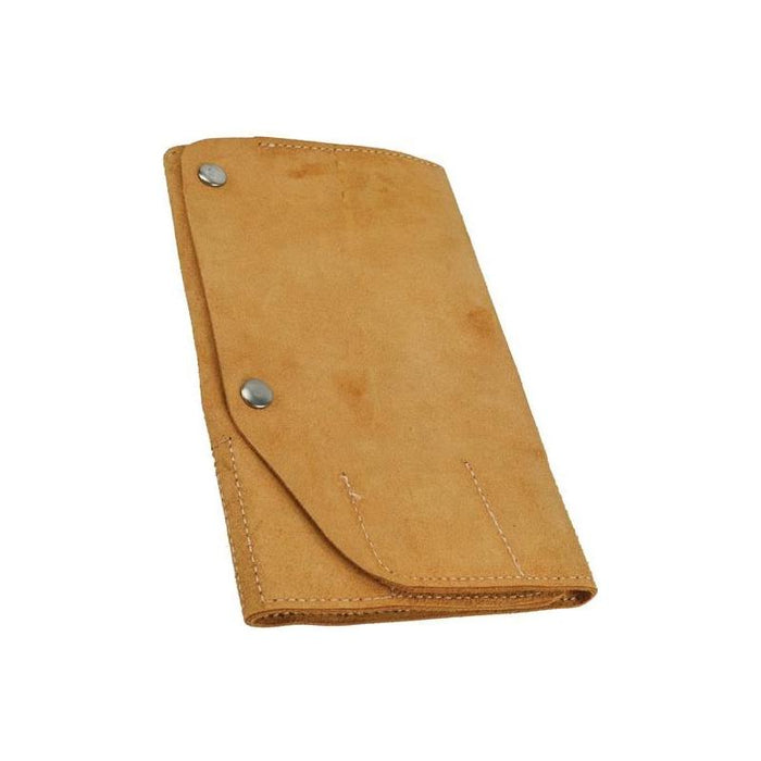 Faithfull 10 Pocket Leather Tool Roll 48 x 27cm Faithfull - Town Tools