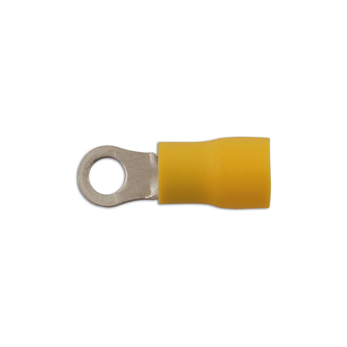 Connect Yellow Ring Terminal 5.3mm 100pc 30218 Tool Connection - Town Tools 