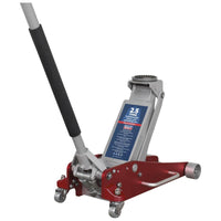 Sealey Trolley Jack 2.5 Tonne Aluminium/Steel Rocket Lift RJAS2500