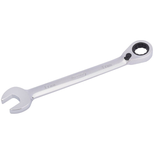 Draper HI-TORQ Metric Reversible Ratcheting Combination Spanner, 17mm Draper - Town Tools 