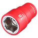 Draper XP1000 VDE Socket, 3/8" Sq. Dr., 18mm Draper - Town Tools
