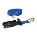 Silverline Rubber-Handled Ratchet Tie Down Strap J-Hook 4.5m x 30mm Rated 400kg Silverline - Town Tools 