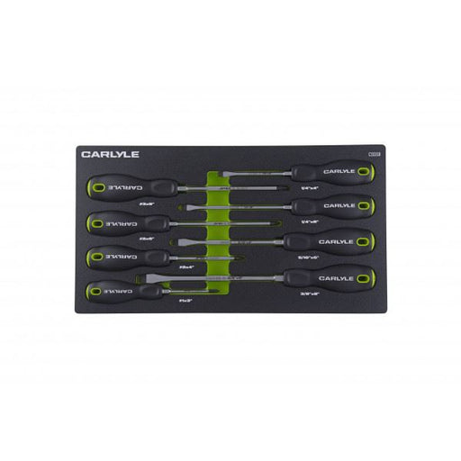 Carlyle Tools 8 Pc Combination Screwdriver Set - image 1