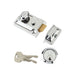 Yale Locks P77 Traditional Nightlatch 60mm Backset Chrome Finish Visi Yale Locks - Town Tools
