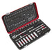 Sealey Premier Platinum Premier Platinum Socket Set 1/4"Sq Drive 49pc AK7920 Sealey Premier Platinum - Town Tools 