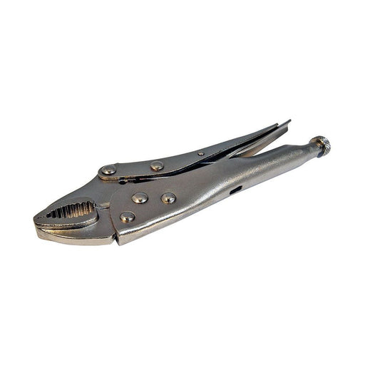 Silverline Self-Locking Pliers 180mm Curved Silverline - Town Tools 