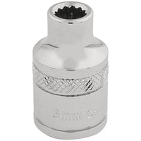 Draper HI-TORQ 12 Point Socket, 3/8" Sq. Dr., 6mm 32766