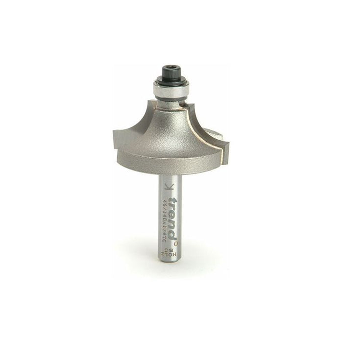 Trend 46/140 x 1/2 TCT Bearing Guided Ovolo & Round Over 9.5mm Radius Trend - Town Tools