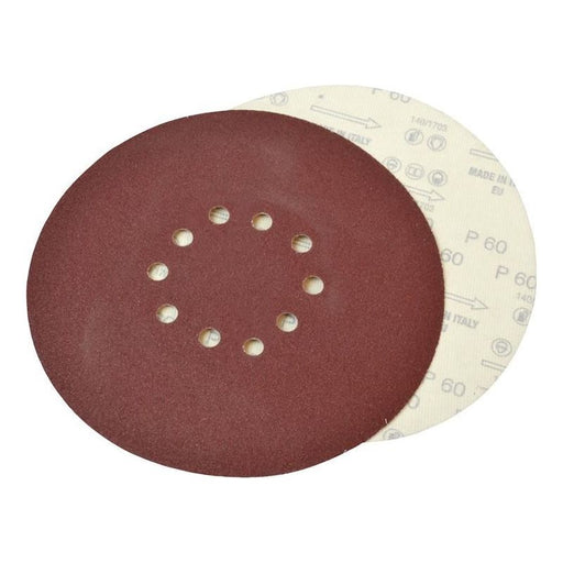 Faithfull Dry Wall Sanding Disc for Flex Machines 225mm Assorted (Pack 10) Faithfull - Town Tools