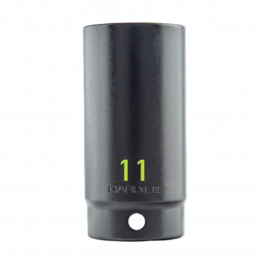 Carlyle Tools 1/2 Drive 11mm 6 Point Deep Impact Socket - image 1