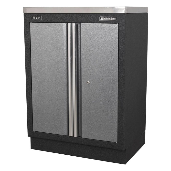Sealey Modular 2 Door Floor Cabinet 680mm APMS52 Sealey - Town Tools 
