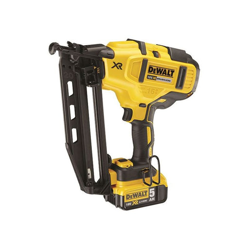 Dewalt Power Tools DCN660P2 Cordless XR Brushless Second Fix Nailer 18V 2 x 5.0Ah Li-ion DeWALT Power Tools - Town Tools