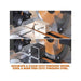 Evolution R185SMS-Li EXT Sliding Mitre Saw 18V 1 x 4.0Ah Li-ion Evolution - Town Tools