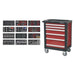 Sealey Premier Premier Rollcab 6 Drawer with 298pc Tool Kit AP2406TBTC01 Sealey Premier - Town Tools 